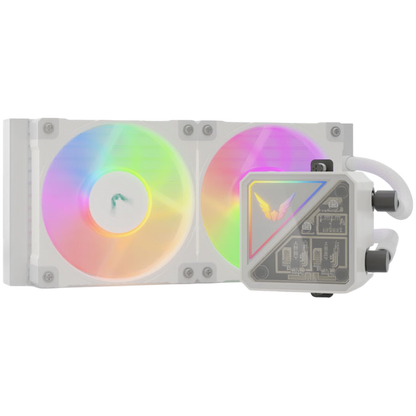 Valkyrie V240 Lite ARGB 240mm White Liquid Cooler