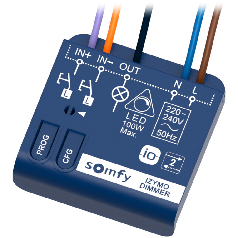 SOMFY IZYMO io LED Dimmer Micro-Receiver
