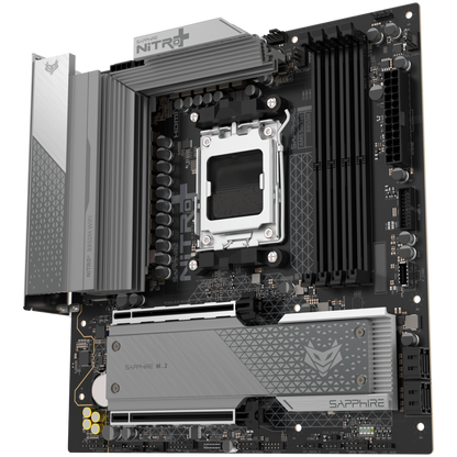 Motherboard SAPPHIRE AMD B850M AM5 NITRO+ Micro ATX DDR5 8000 MHz
