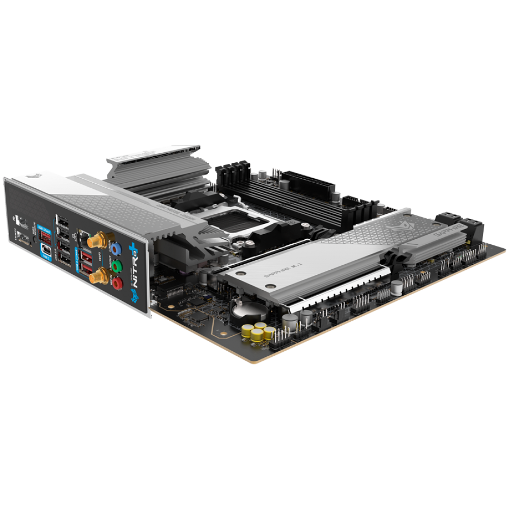 Motherboard SAPPHIRE AMD B850M AM5 NITRO+ Micro ATX DDR5 8000 MHz