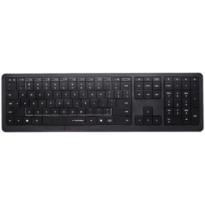 CLEVETURA CLVX 1 RGB Touch-Tastatur Windows/MacBook iMac Schwarz