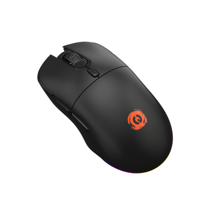 Kabellose Gaming-Maus RGB 2400 DPI Canyon Cutlass schwarz