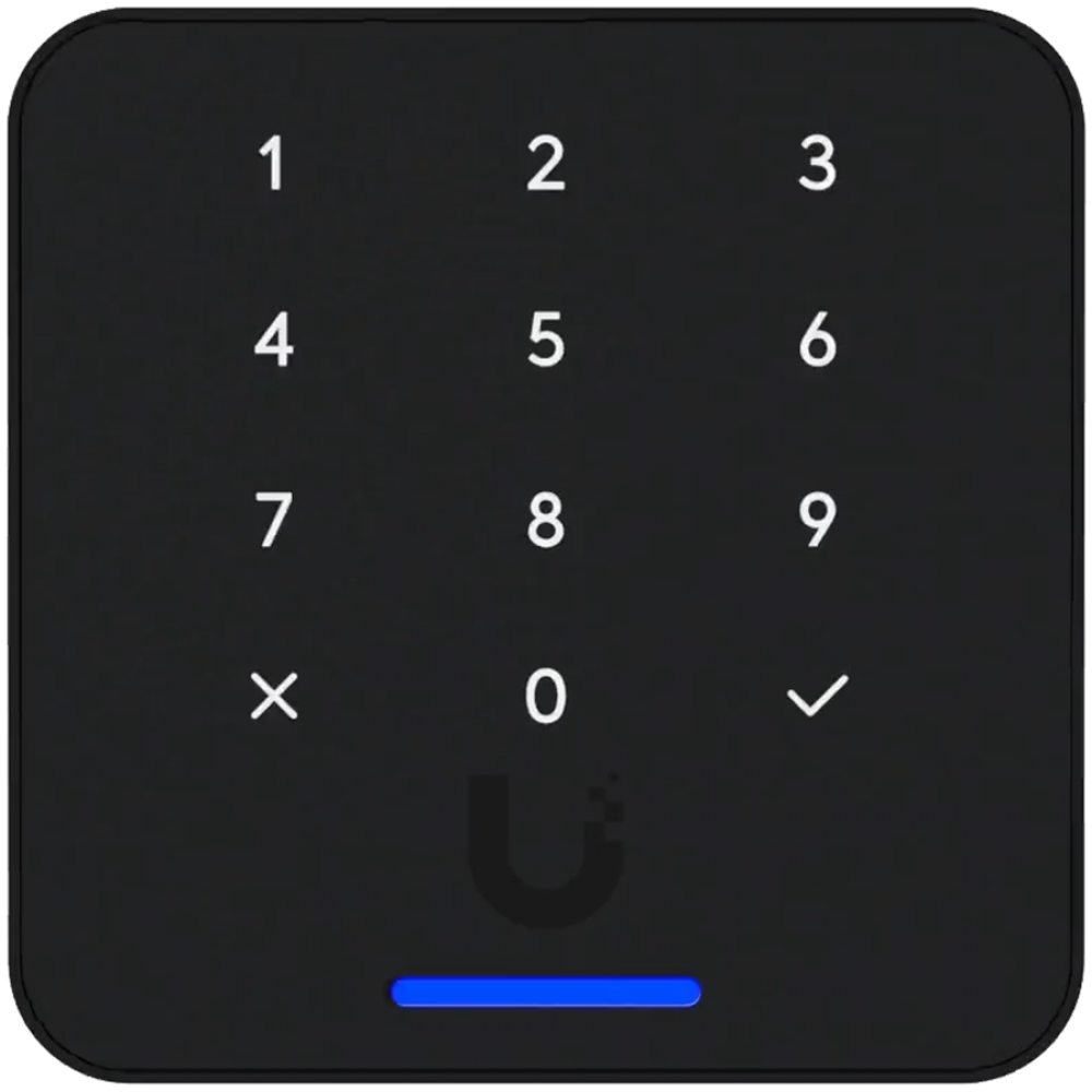 Ubiquiti UA G3 Flex B NFC-Kartenleser mit Tastatur und Touch Pass-Unterstützung