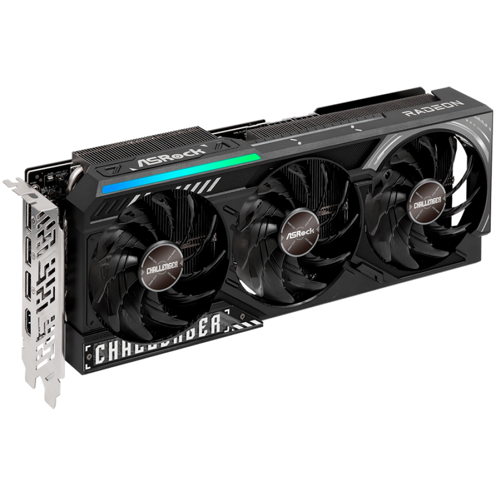ASROCK AMD Radeon RX 9070 XT Challenger 16GB GDDR6 PCIe 5.0 290x56 mm