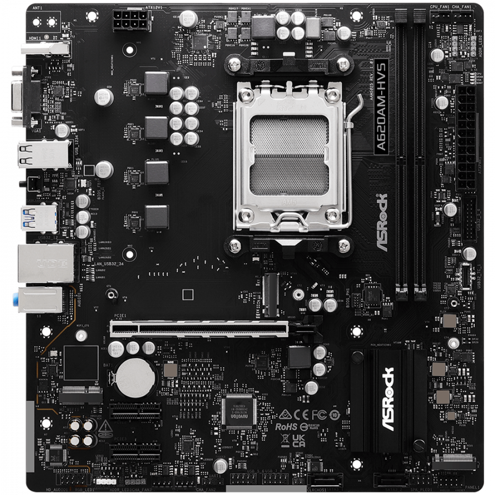 ASROCK A620AM HVS Mainboard Socket AM5 Micro ATX