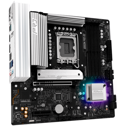 ASROCK B860M Pro RS mATX, 4x DDR5, 1x PCIe 5.0, 2.5GB LAN, HDMI, DP 1.4