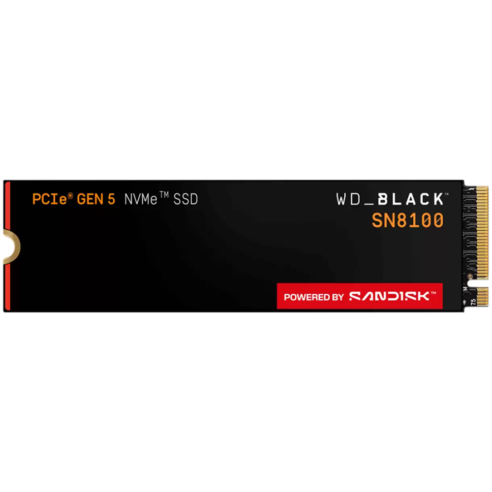 WD Black SN8100 8TB M.2 PCIe 5.0 Black SSD