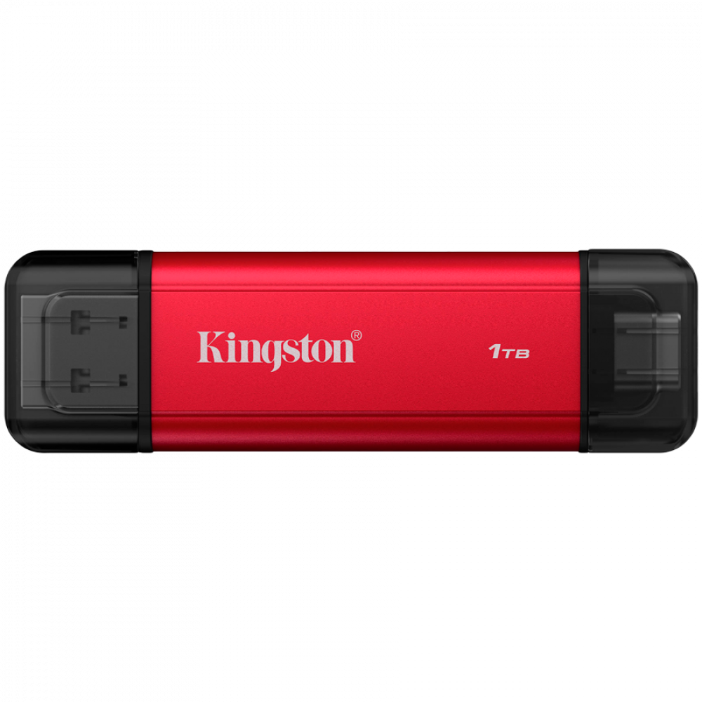 Externe Festplatte Kingston 1 TB USB 3.2 3D NAND rot