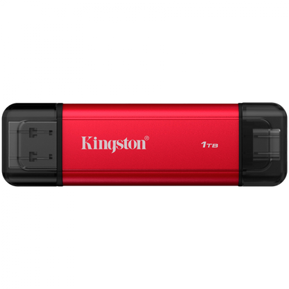Externe Festplatte Kingston 1 TB USB 3.2 3D NAND rot