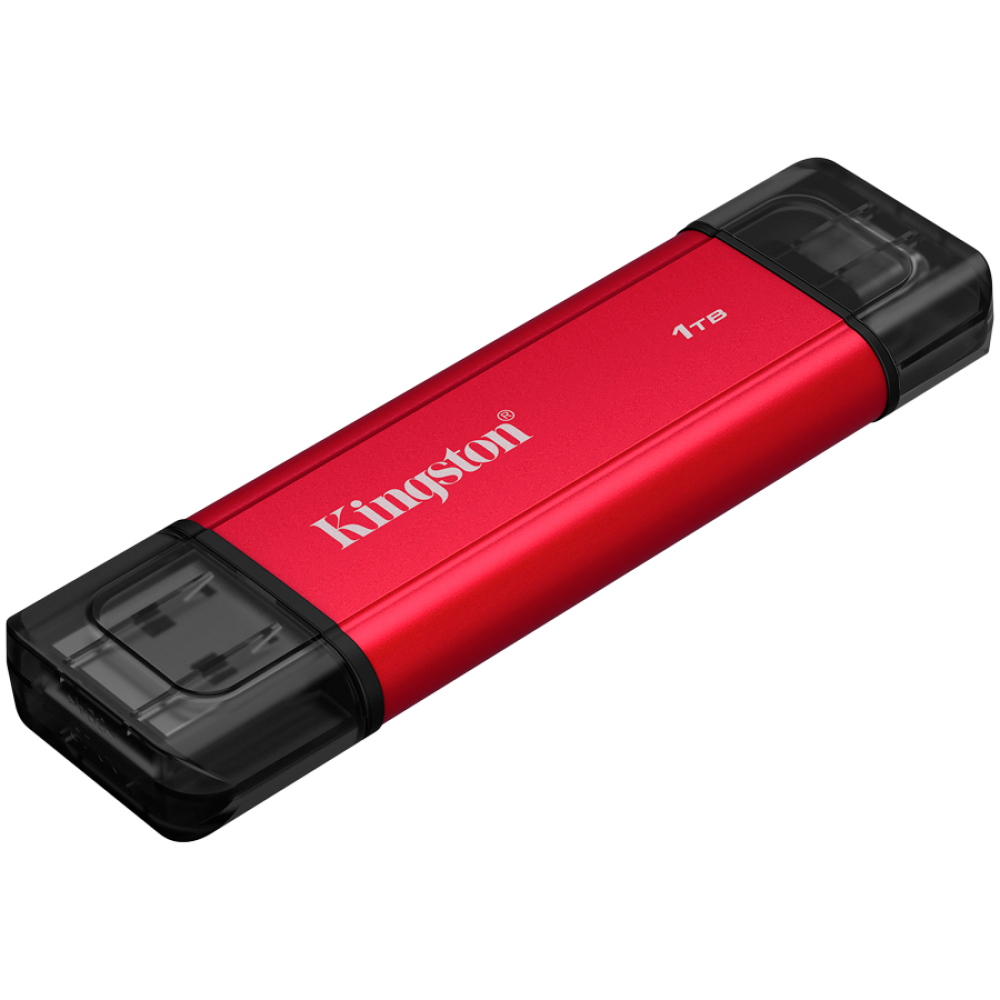 Externe Festplatte Kingston 1 TB USB 3.2 3D NAND rot