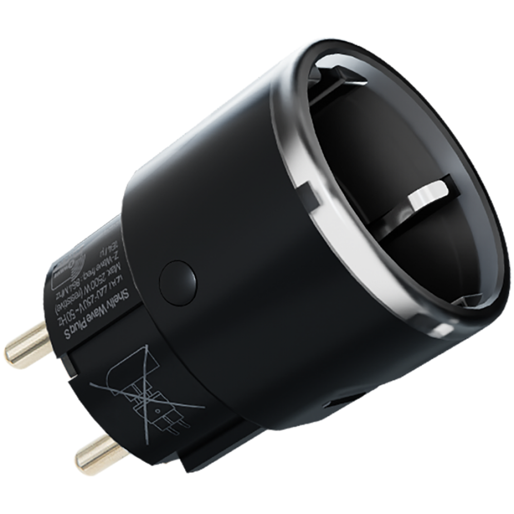 Shelly Wave Plug S black Smart Plug