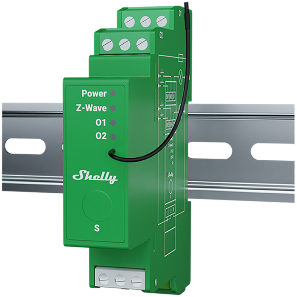 Shelly Wave Pro 2PM Dimmer