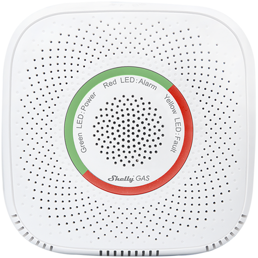 Detektor gazu LPG Shelly zdalne sterowanie biały