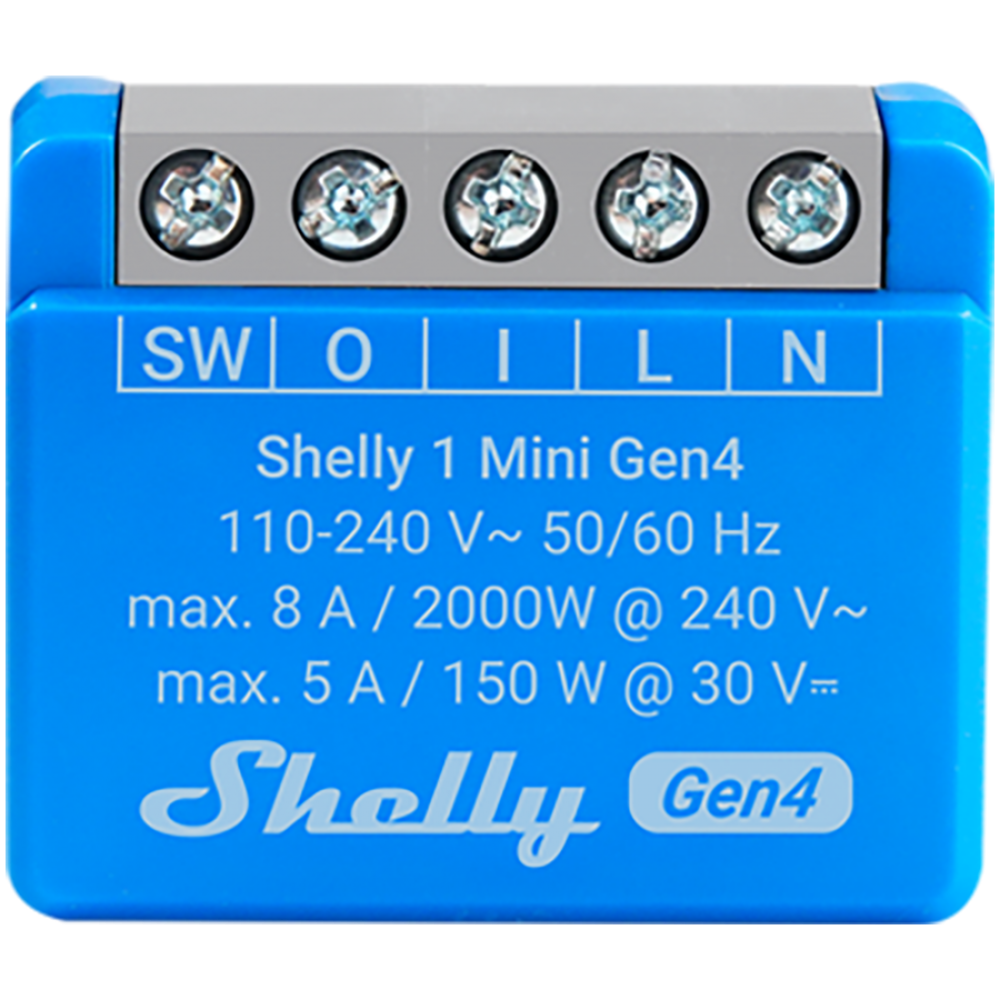 Intelligenter Schalter Shelly 1 Mini Gen4