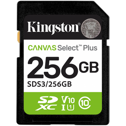 Karta pamięci Kingston 256 GB SDXC UHS-I Class 10 3D NAND