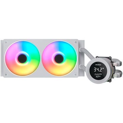 COUGAR Poseidon Vistek ARGB 240 white liquid cooling