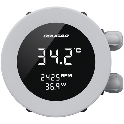 COUGAR Poseidon Vistek ARGB 240 white liquid cooling