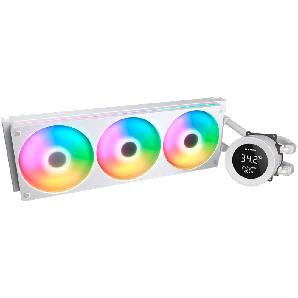 COUGAR Poseidon Vistek ARGB 360 CPU Liquid Cooler white