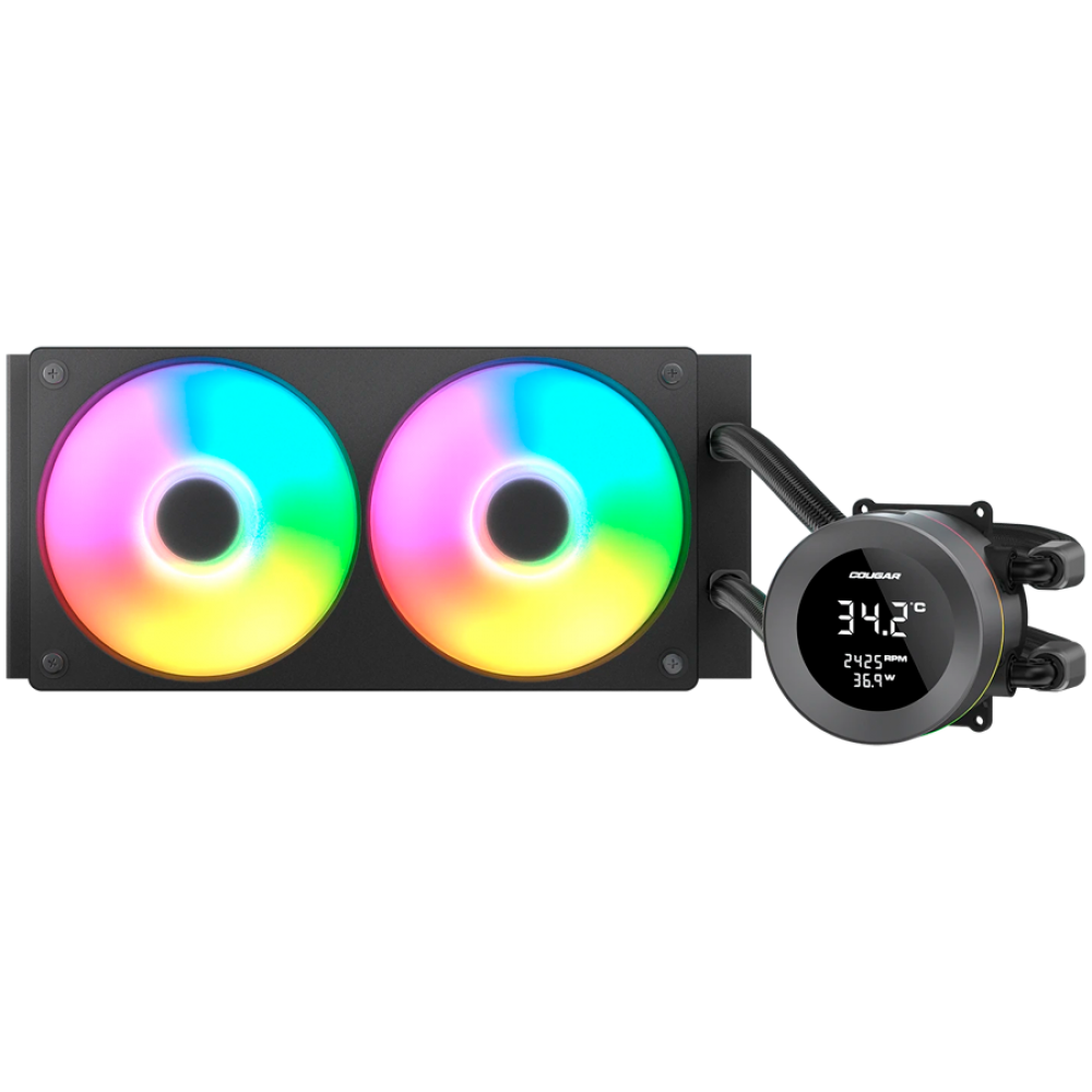 COUGAR Poseidon Vistek ARGB 240 Liquid CPU Cooler White