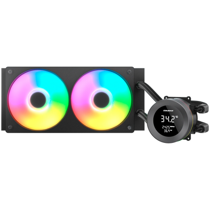 COUGAR Poseidon Vistek ARGB 240 Liquid CPU Cooler White