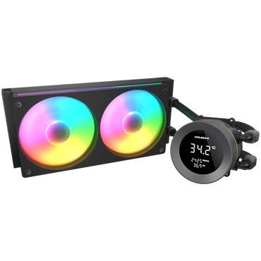 COUGAR Poseidon Vistek ARGB 240 Wasserkühlung für CPU, weiß