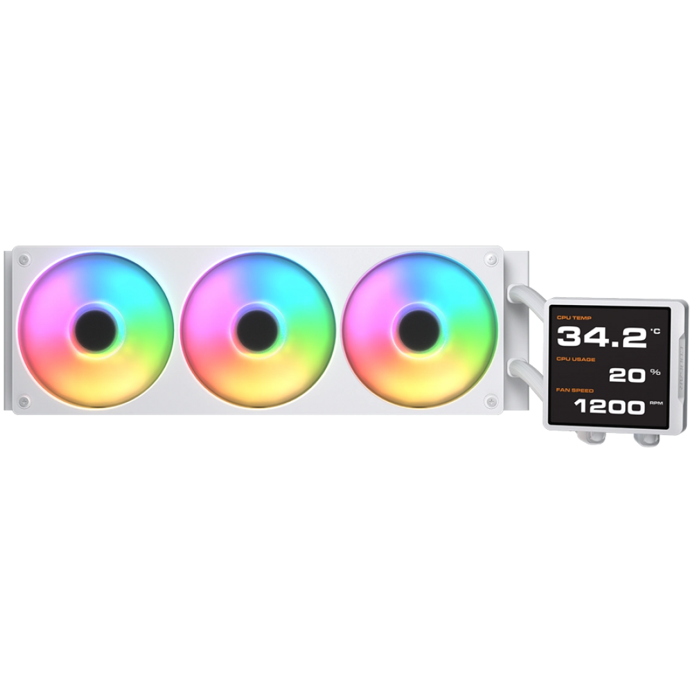 CPU Water Cooling COUGAR Poseidon Vistek Pro ARGB 360 White