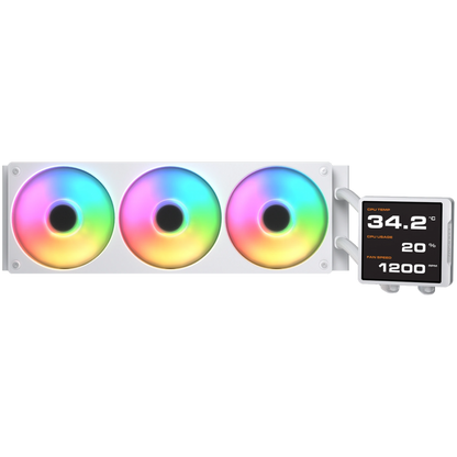CPU Water Cooling COUGAR Poseidon Vistek Pro ARGB 360 White