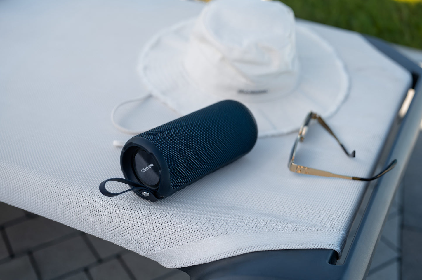 Głośnik Bluetooth przenośny 40 W EQ TWS z AUX Canyon OnMove 15 niebieski