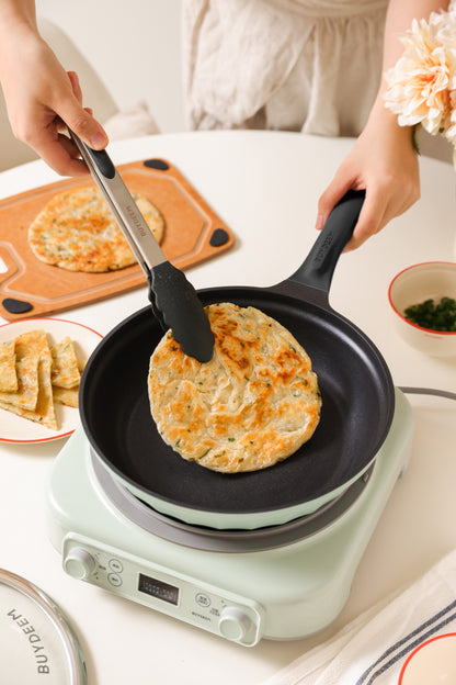 Buydeem CP151 Aluminum Non-stick Frying Pan 25cm Green