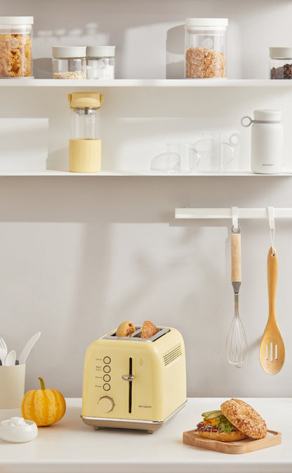 Toaster Buydeem DT620E Auftauen 7 Stufen 900W Pastellgelb