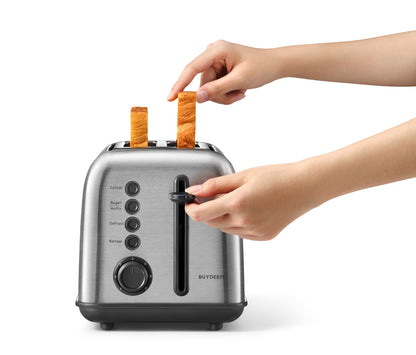 Toaster Buydeem DT620E Auftauen 7 Stufen 900W Inox