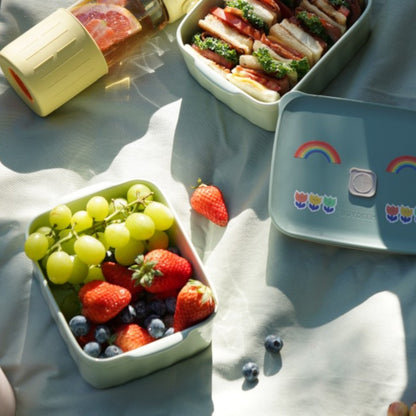 810 ml Buydeem CT1006 Ceramic Food Container Pastel Green