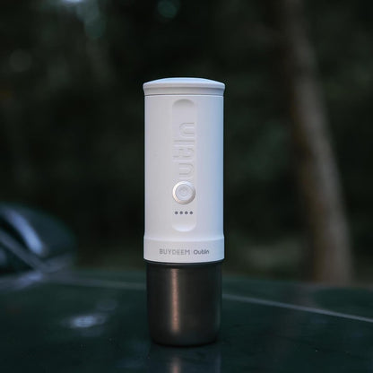 OutIn Nano x Buydeem Portable Coffee Maker Pearl White