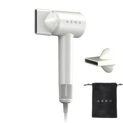 Aeno HD4 1500W Hair Dryer with LCD Display, 6 Modes, White