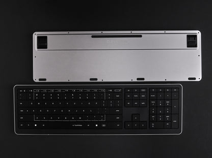 CLEVETURA CLVX 1 RGB Touch-Tastatur Windows/MacBook iMac Schwarz