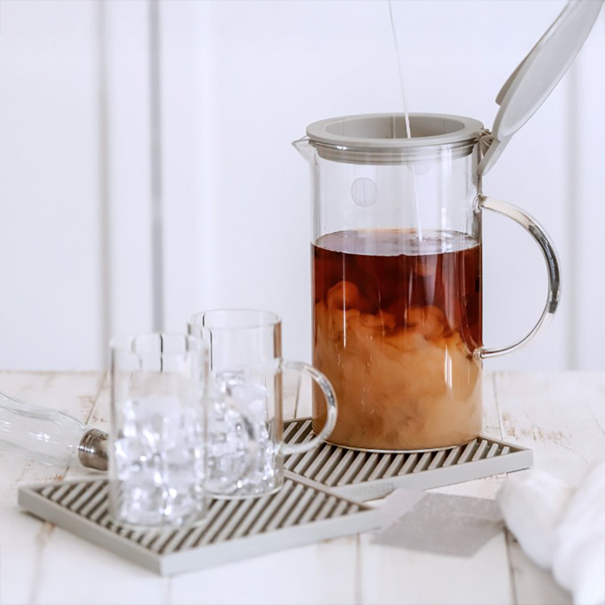 Glaskanne mit Teesieb Buydeem CD2002 800 ml für Tee