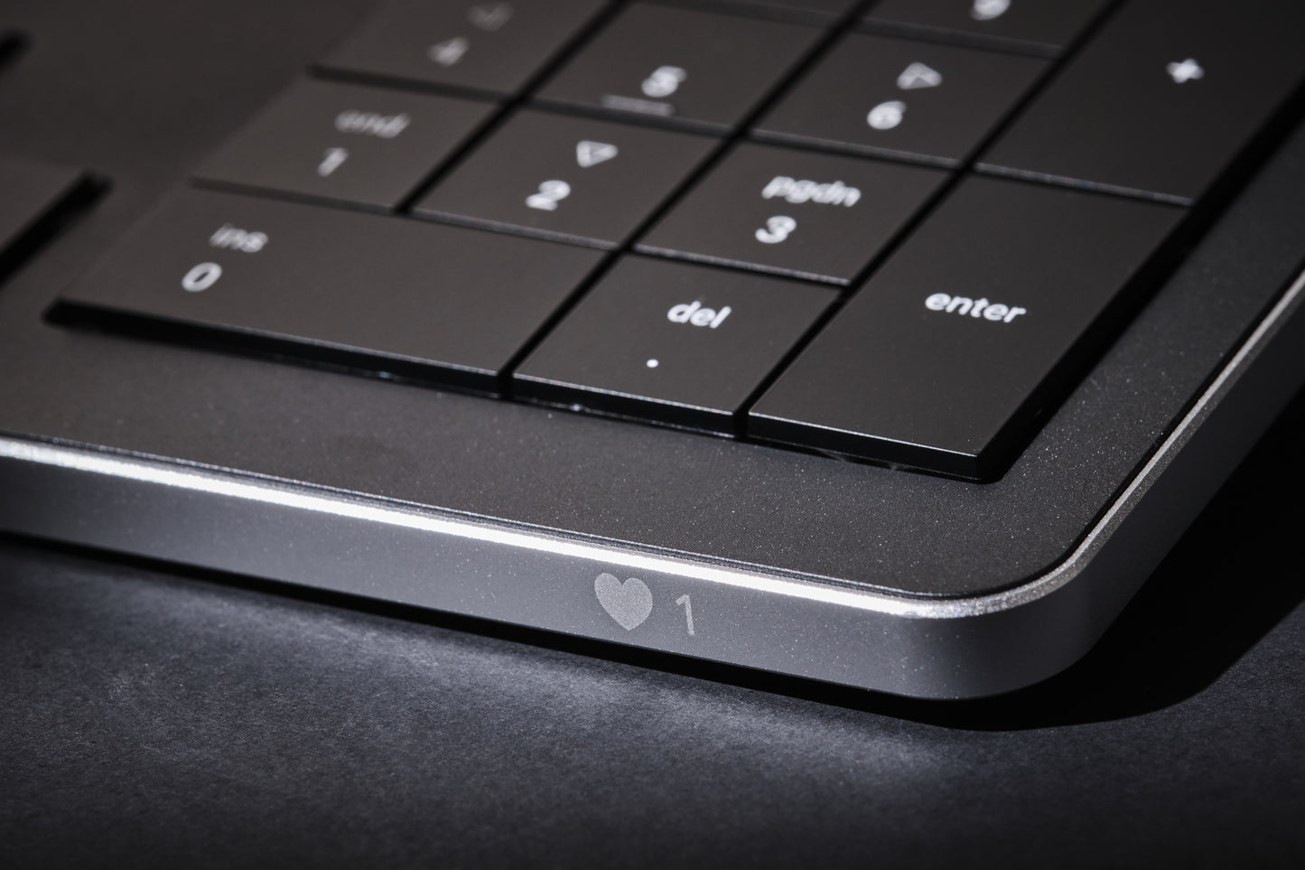 CLEVETURA CLVX 1 RGB Touch-Tastatur Windows/MacBook iMac Schwarz