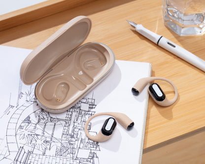 Kabellose Kopfhörer, nicht im Ohr, 50h und ENC Canyon OnFlow 12 beige