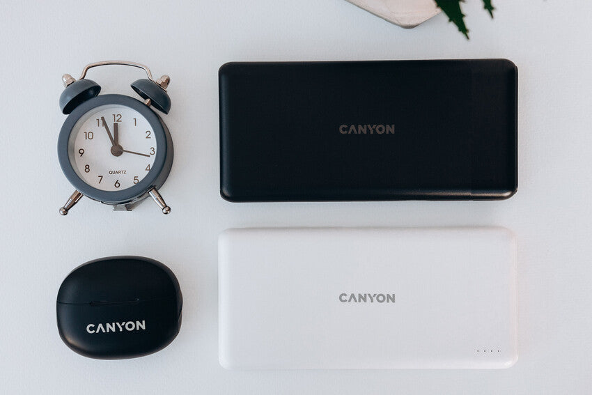 Powerbank 10000 mAh PD 18W QC 3.0 20W Canyon PB-109 biały