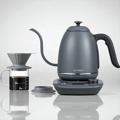Buydeem CD1024 Pour Over Coffee and Tea Brewer Set 350ml Grey