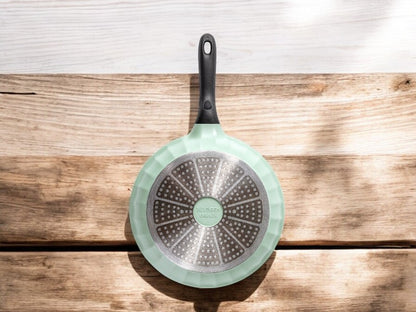 Buydeem CP182 Aluminium Non-Stick Frying Pan 28 cm Green