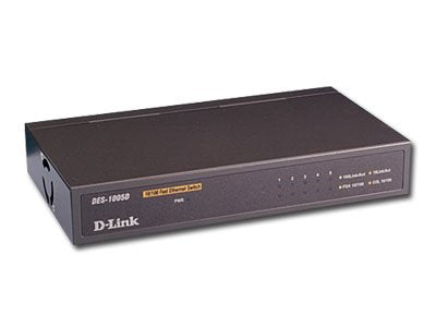 D-Link Switch 5-Port Fast Ethernet 10/100 Mbit/s