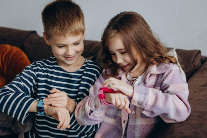 Smartwatch für Kinder 4G GPS Kamera SOS Canyon Jondy KW-44 Rosa