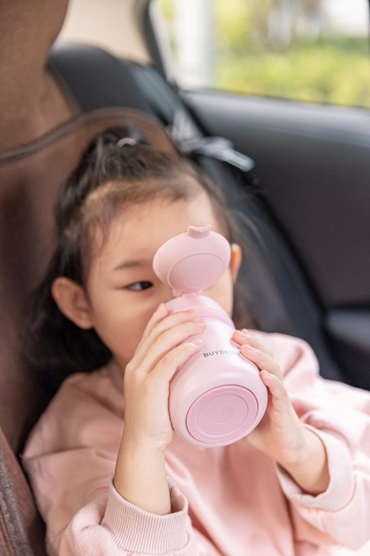 Buydeem TAN200 Pink Pastel 200 ml Kids Thermal Bottle