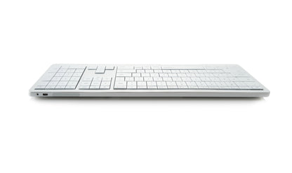 CLEVETURA CLVX 1 RGB Touch-Tastatur MacOS Windows Linux Weiß