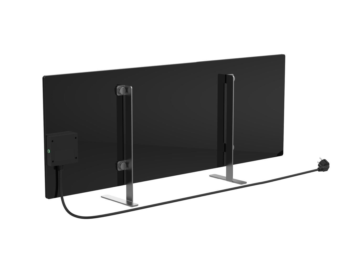 Aeno Smart Infrarot-Heizpaneel 700W slim 1 cm schwarz