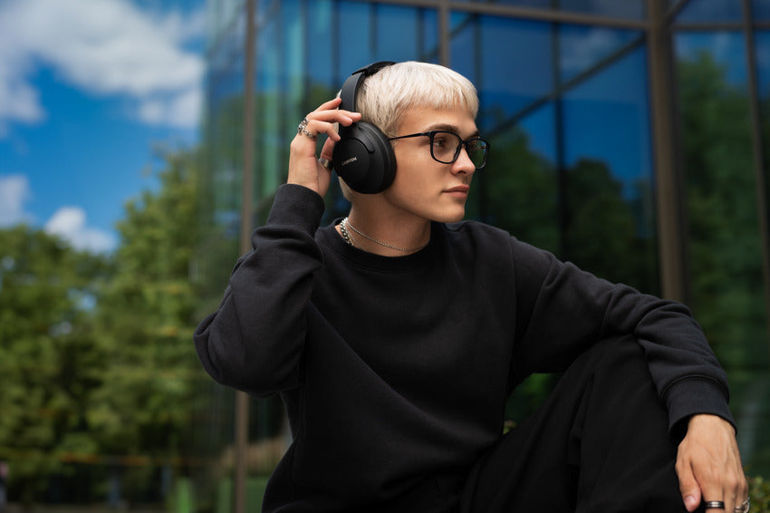 Canyon OnRiff 10 Black Wireless Over-Ear ANC Headphones