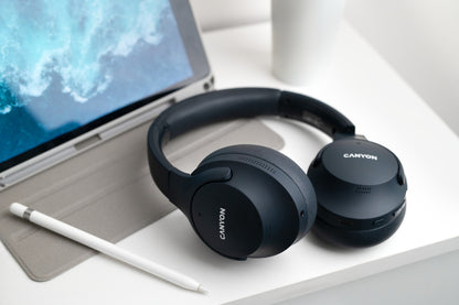 Canyon OnRiff 10 Black Wireless Over-Ear ANC Headphones