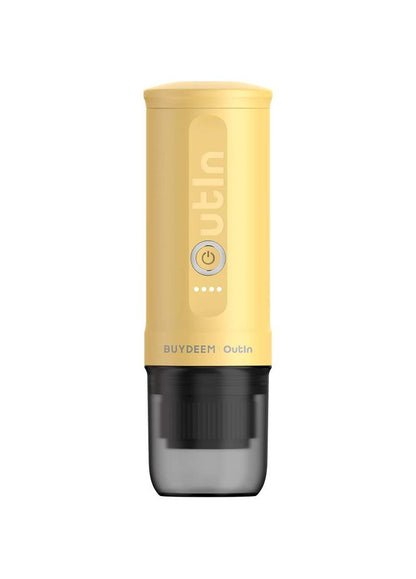 Portable Coffee Maker Buydeem OutIn OTEM 01 90 W Yellow
