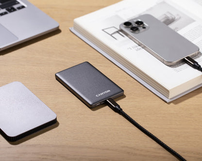 Canyon OnPower 505 Graphite 5000 mAh PD 20W Slim Magsafe Power Bank